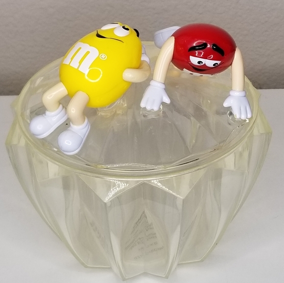 M & M Red & Yellow's Collectible Candy Dish - Picture 3 of 10